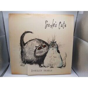 Searle’s Cats Ronald Searle 1967 The Stephen Greene Press Hardcover